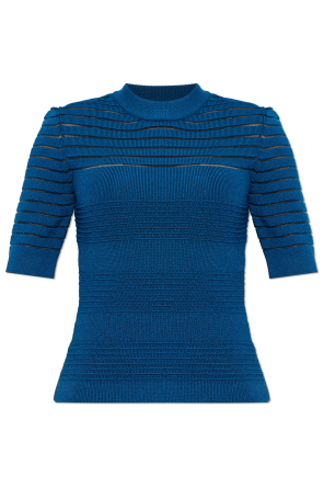 Issey Miyake Pleated short-sleeve top | Women's | Vitkac